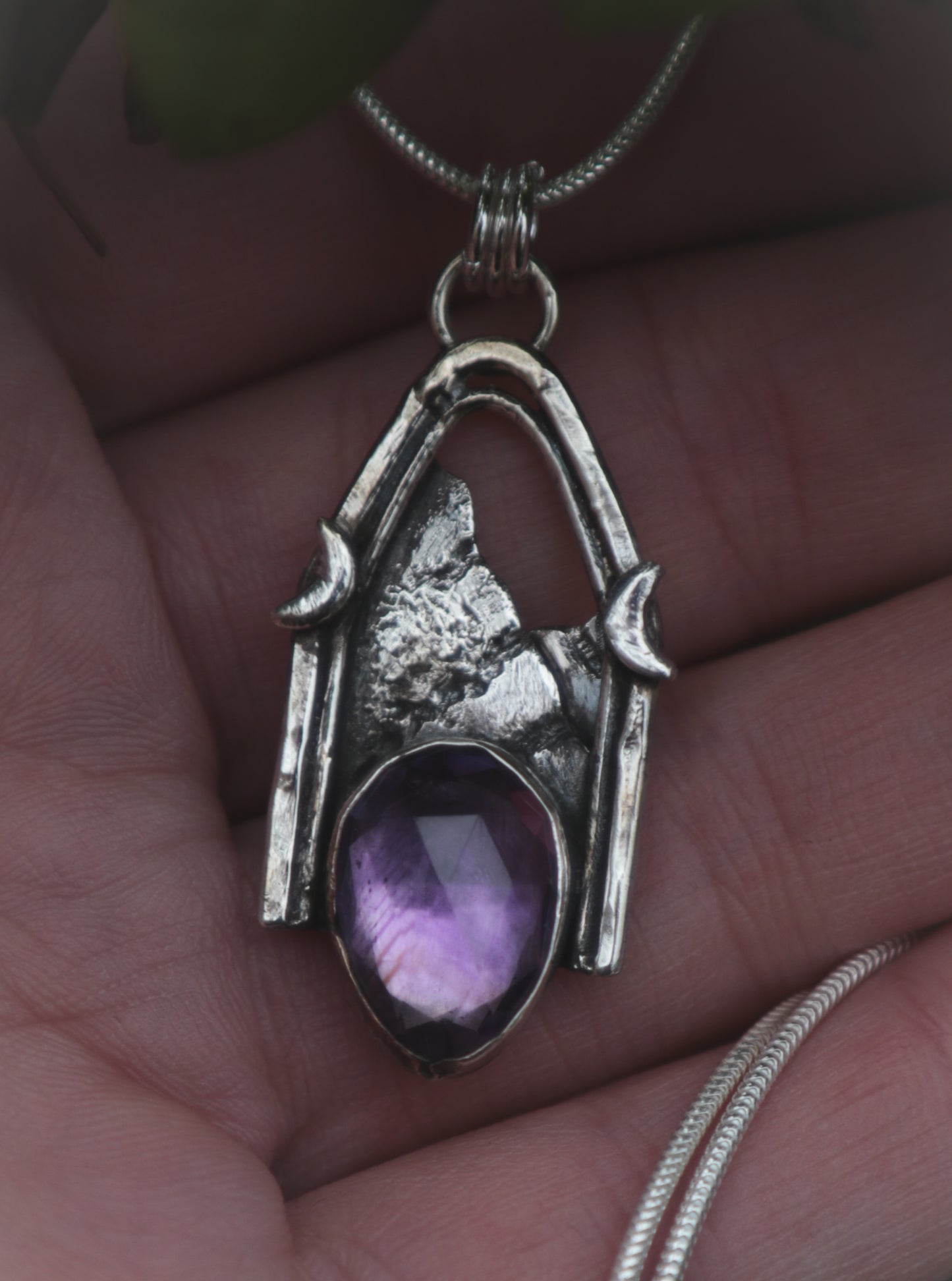 Mountain view necklace.