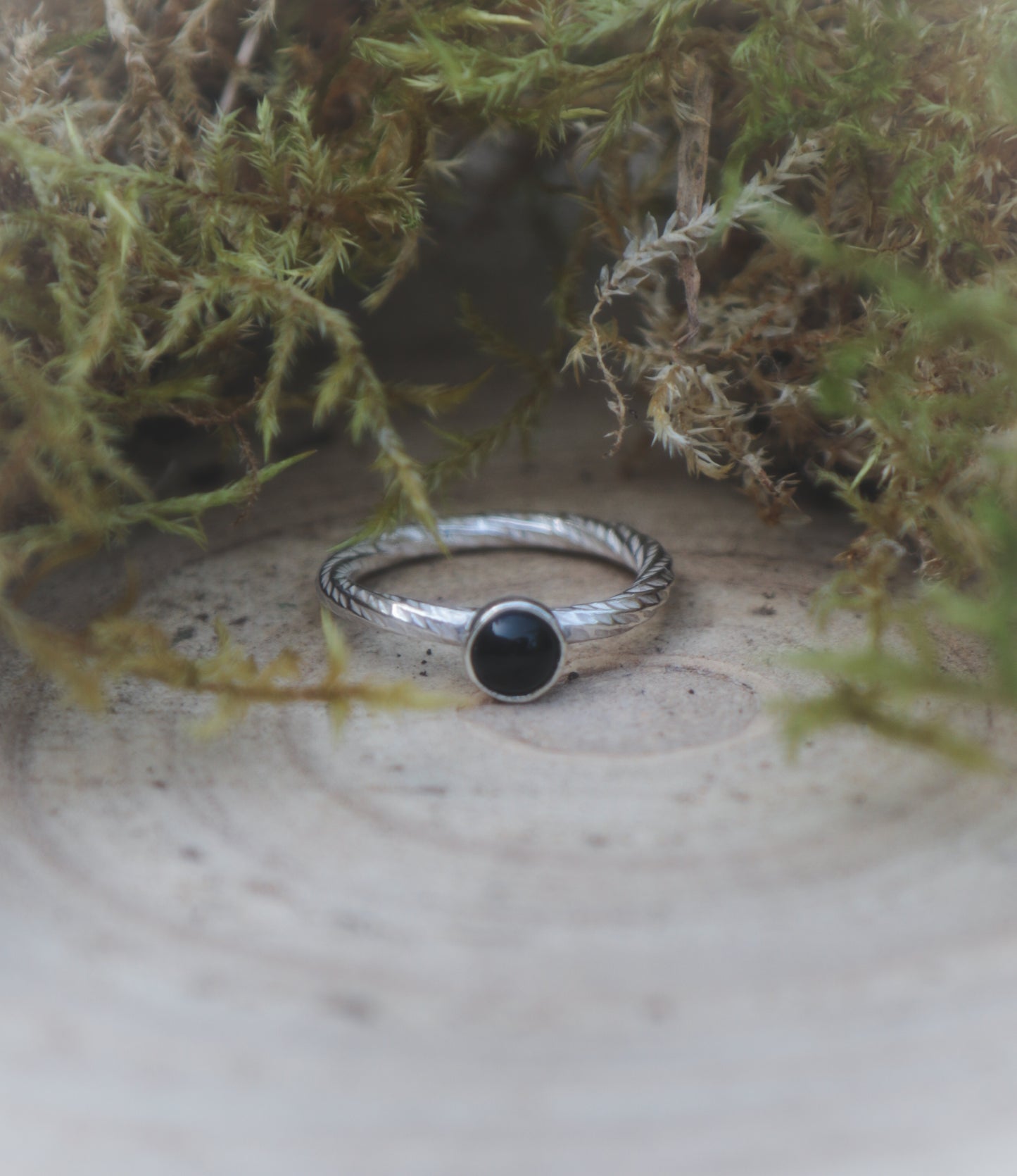 Black Onyx ring - Various sizes
