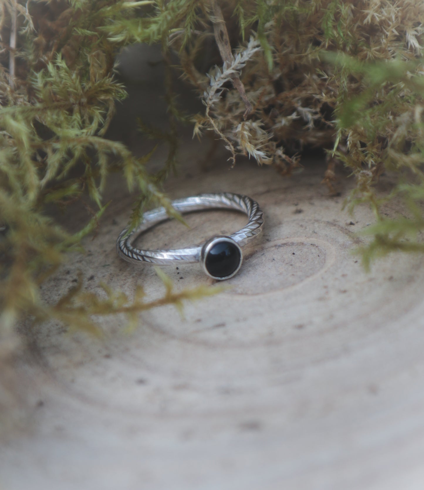 Black Onyx ring - Various sizes