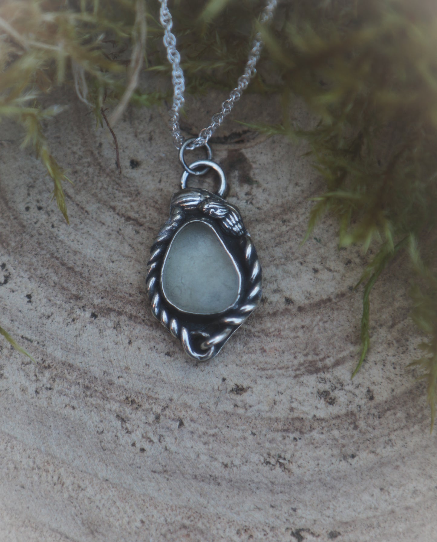 Seaham seaglass necklace