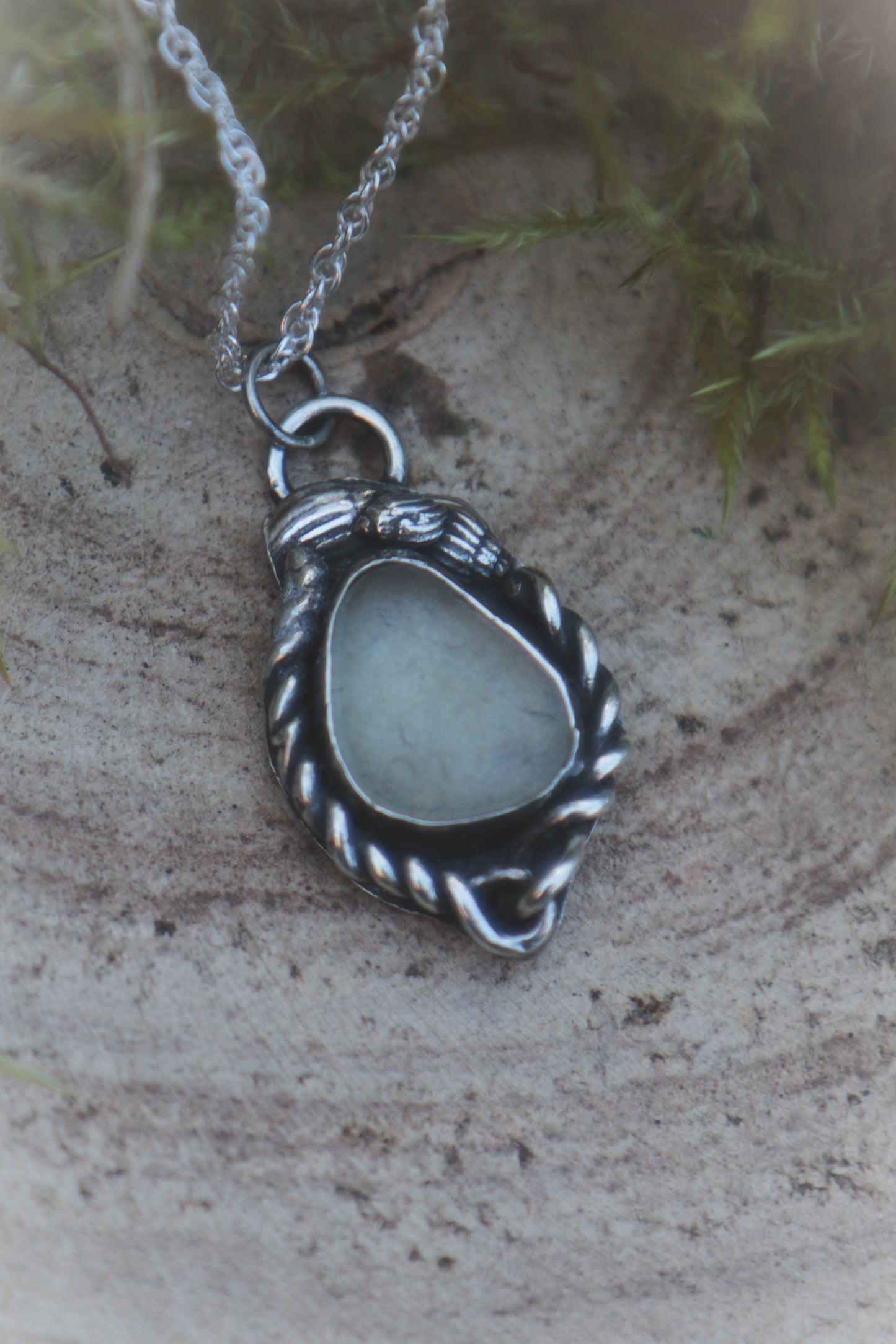 Seaham seaglass necklace