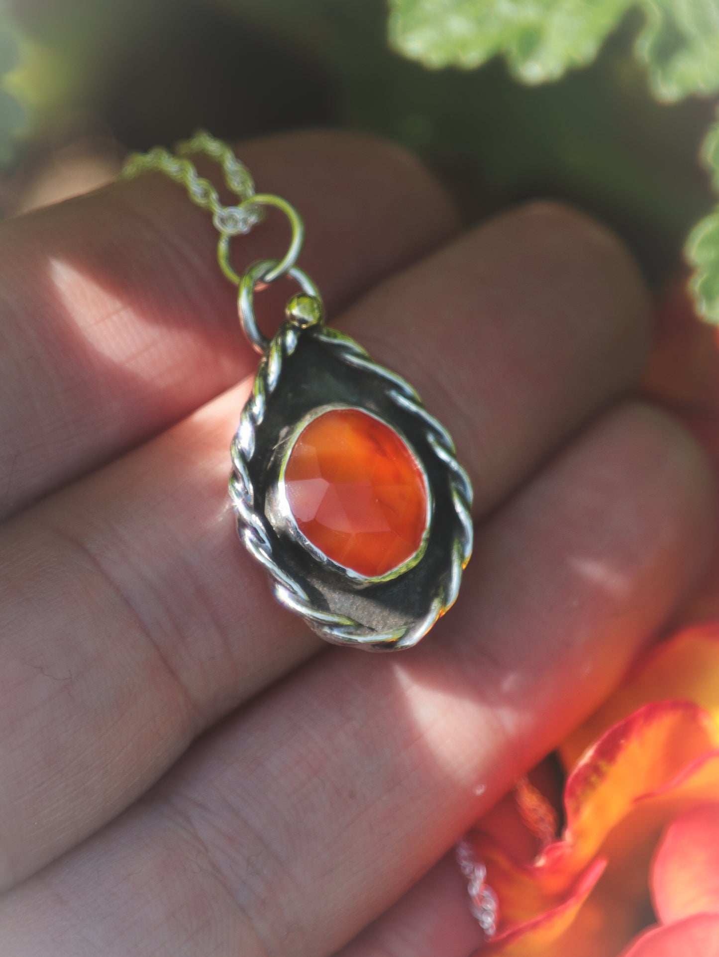 Carnelian necklace