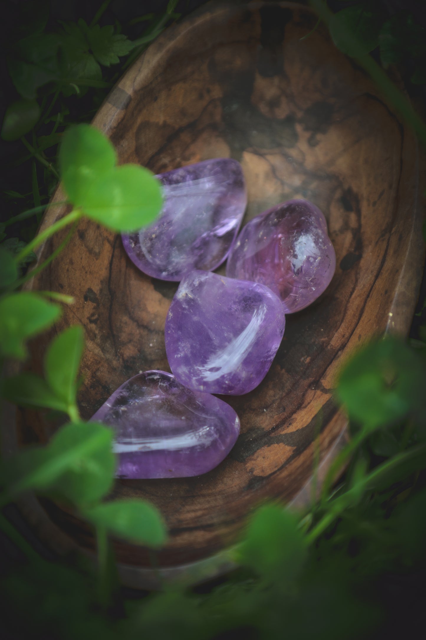 Amethyst A grade Tumblestone