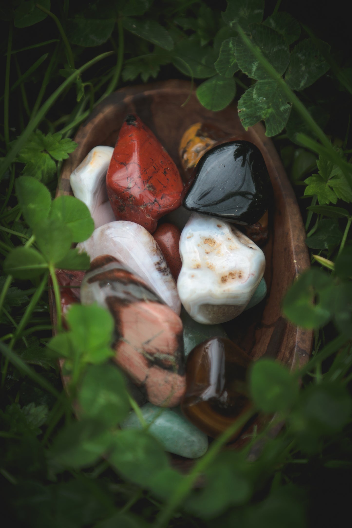 A mystery bag of tumblestones