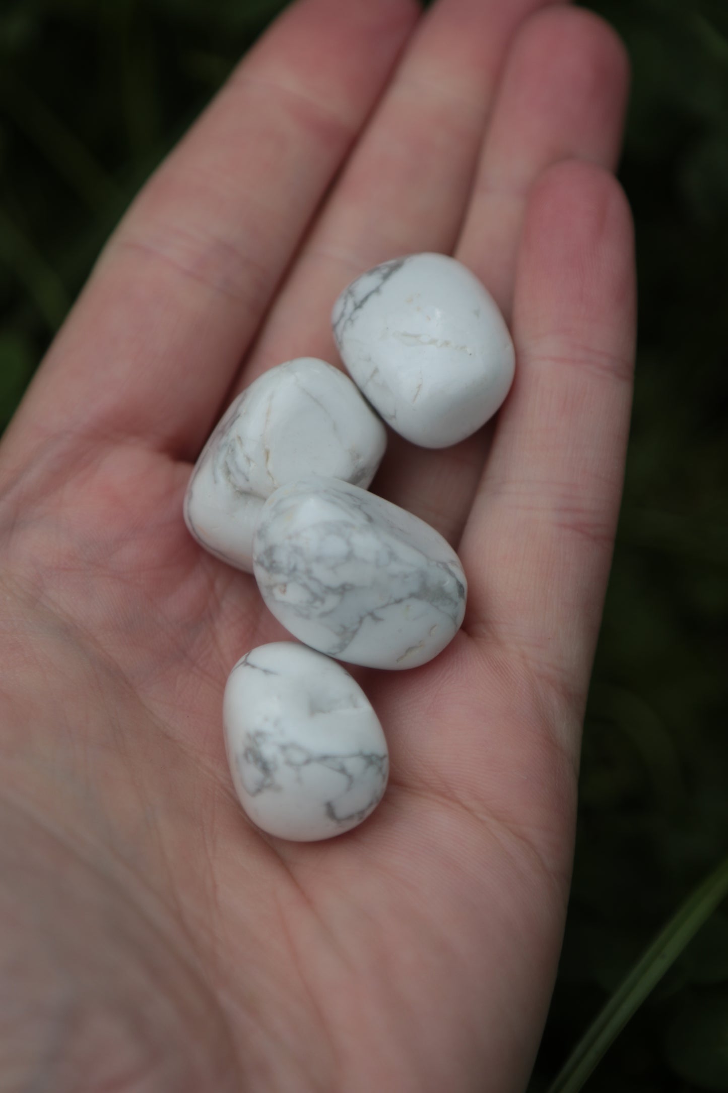 White Howlite Tumblestone