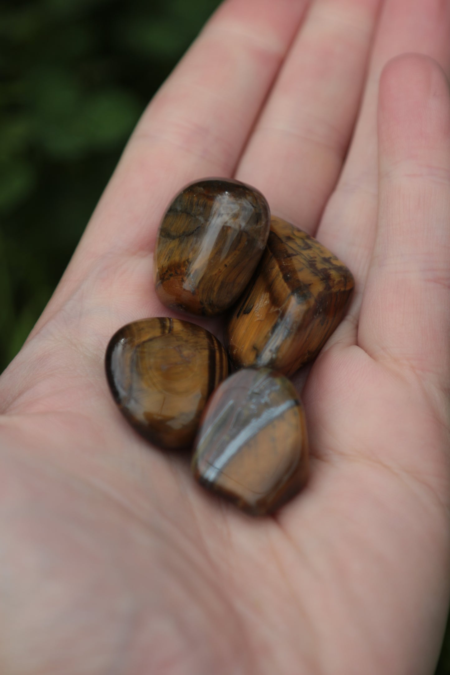 Tigers Eye Tumblestone