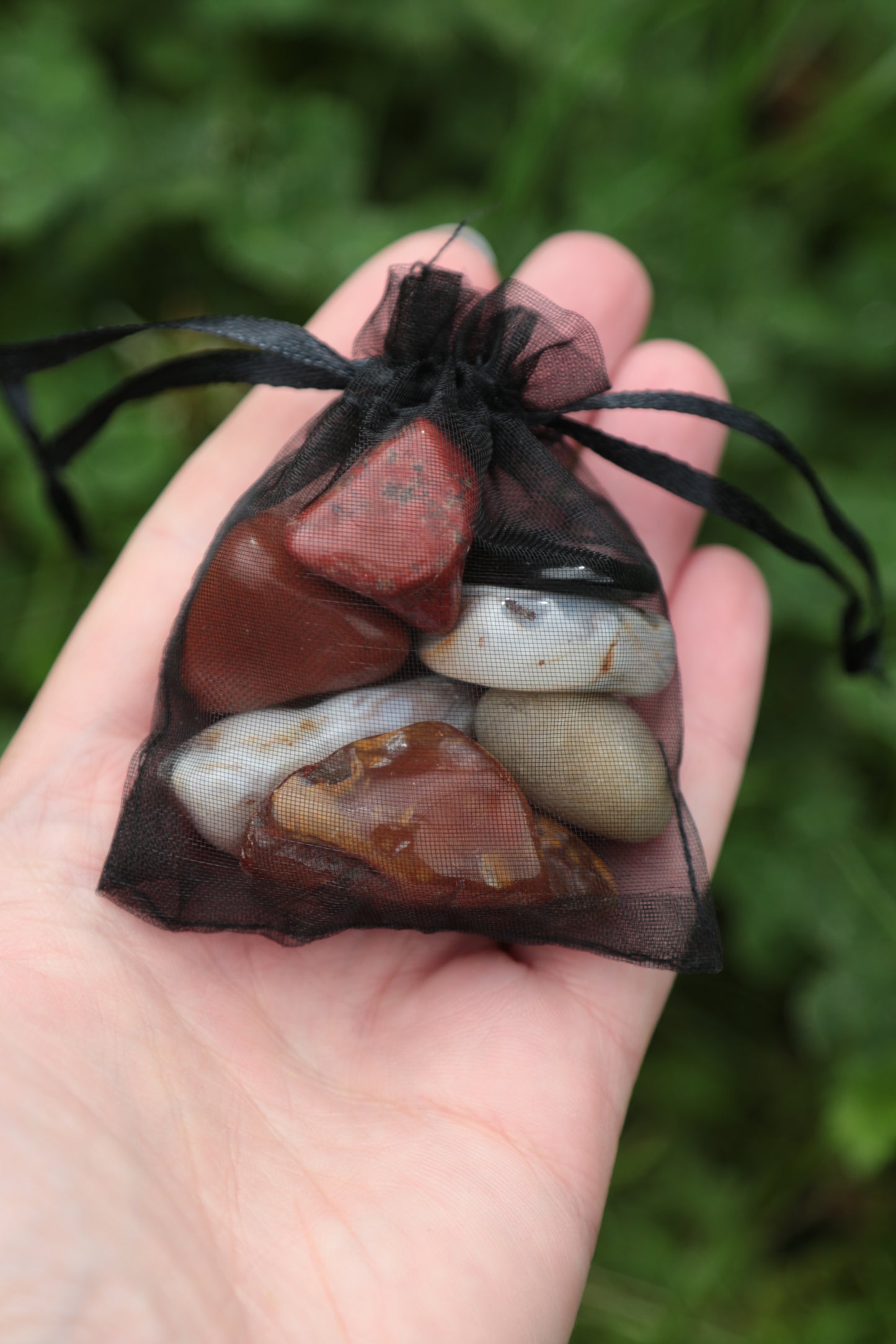 A mystery bag of tumblestones