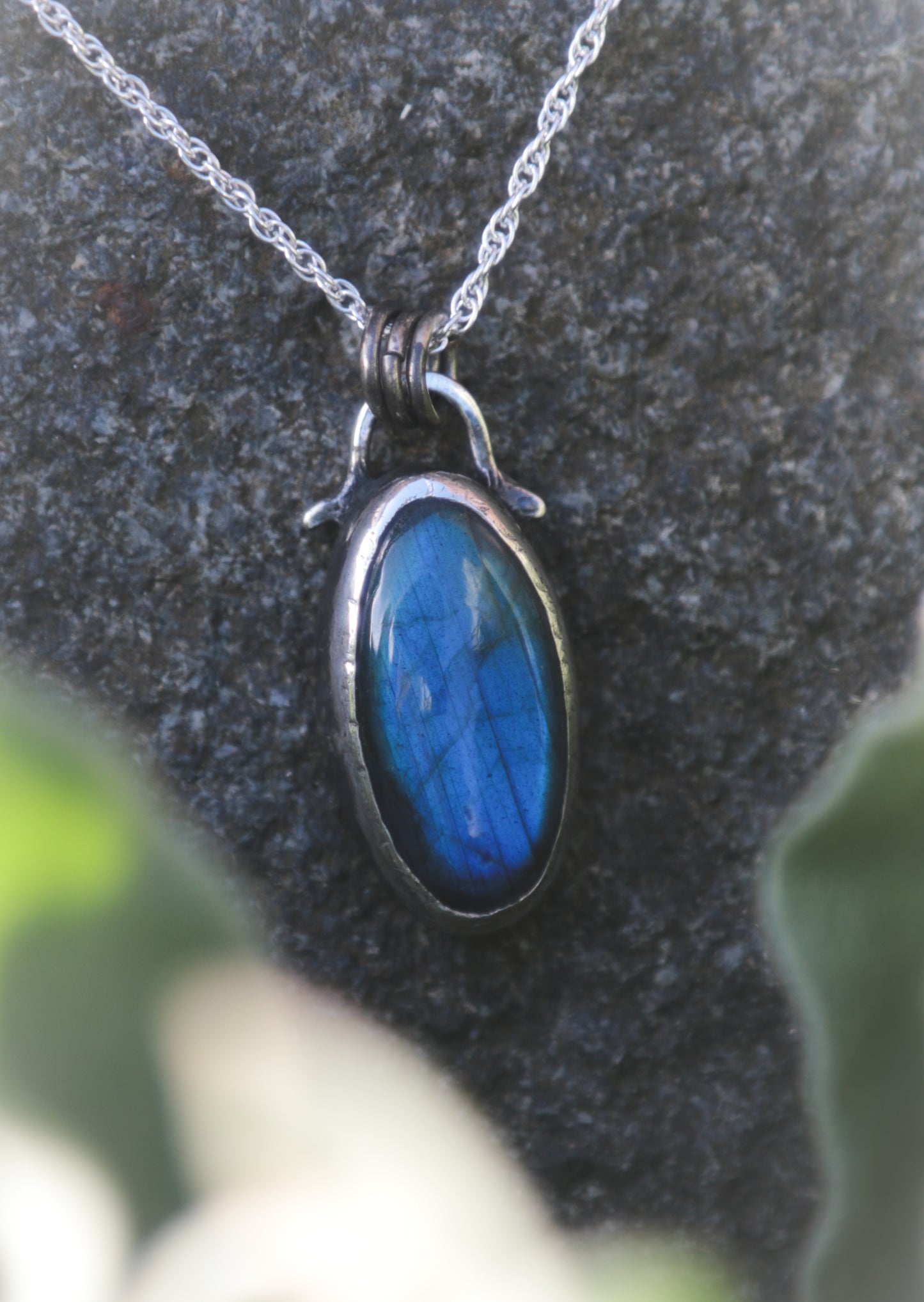Blue Labradorite necklace