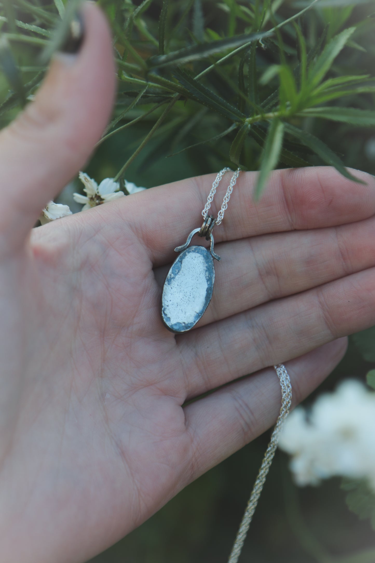 Blue Labradorite necklace