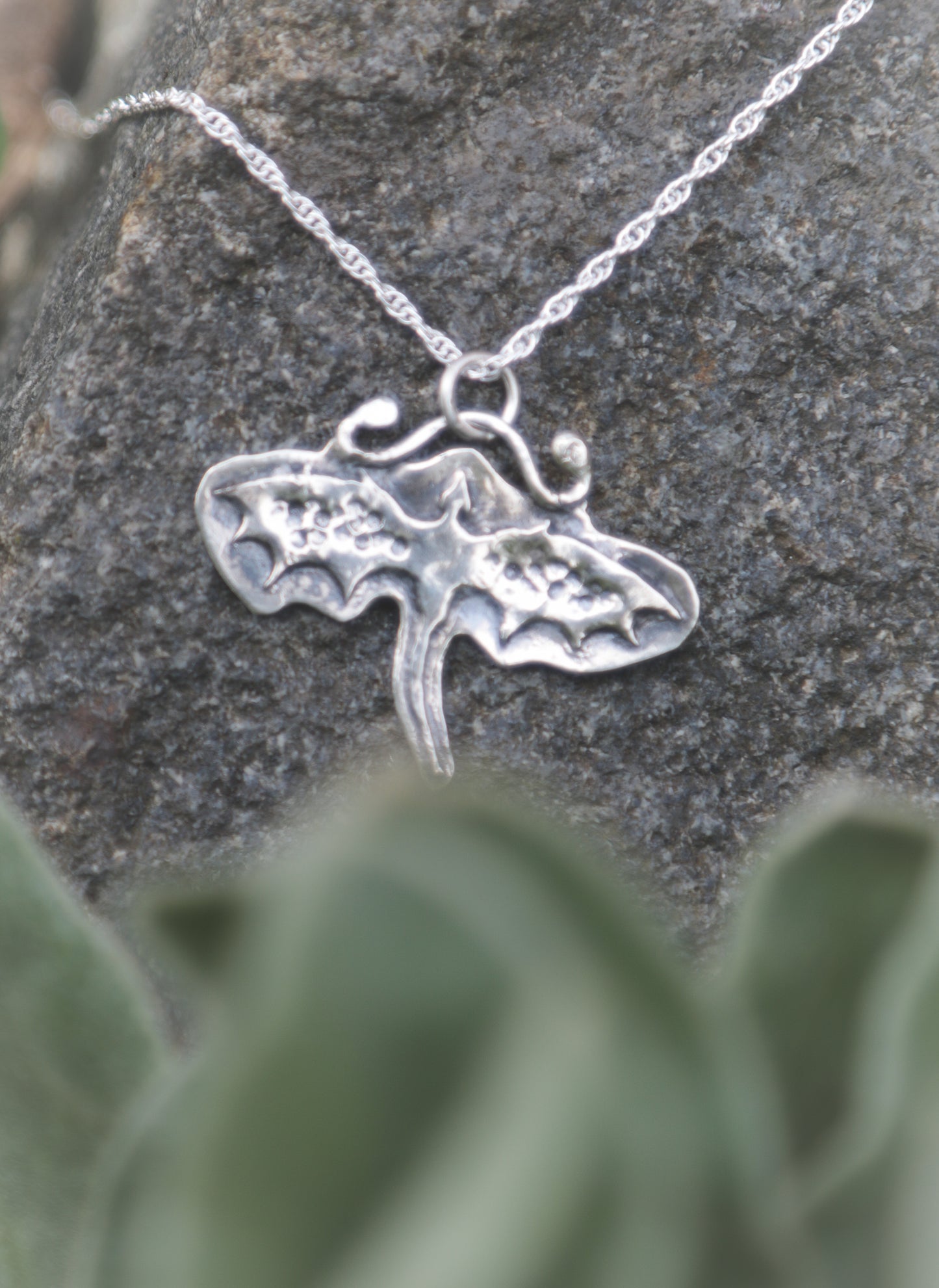 Silver Dragon necklace