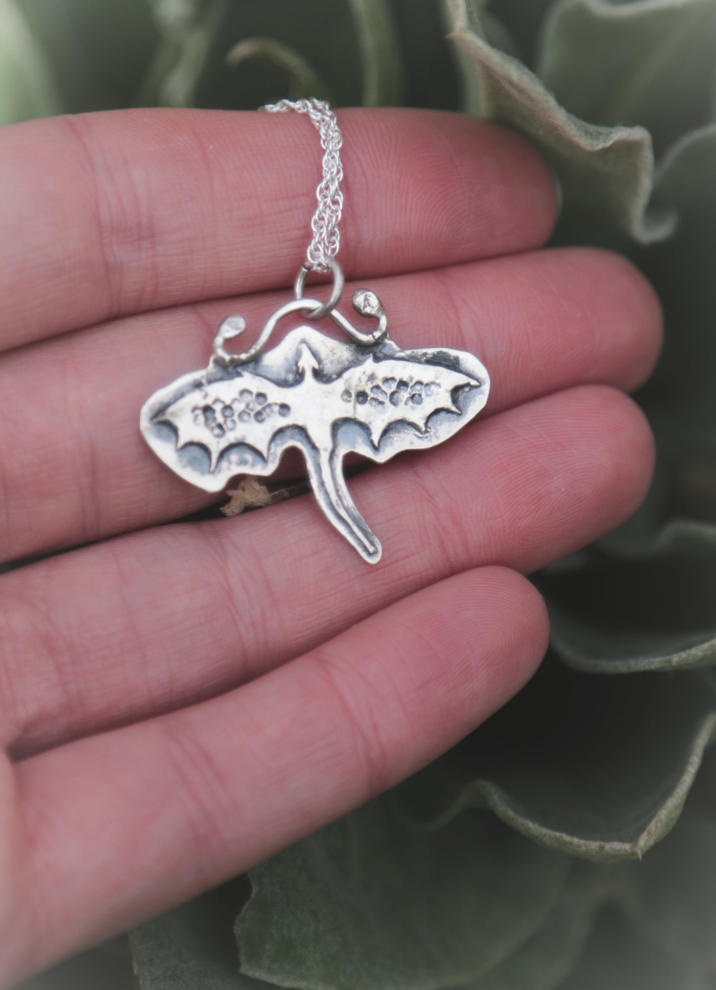 Silver Dragon necklace