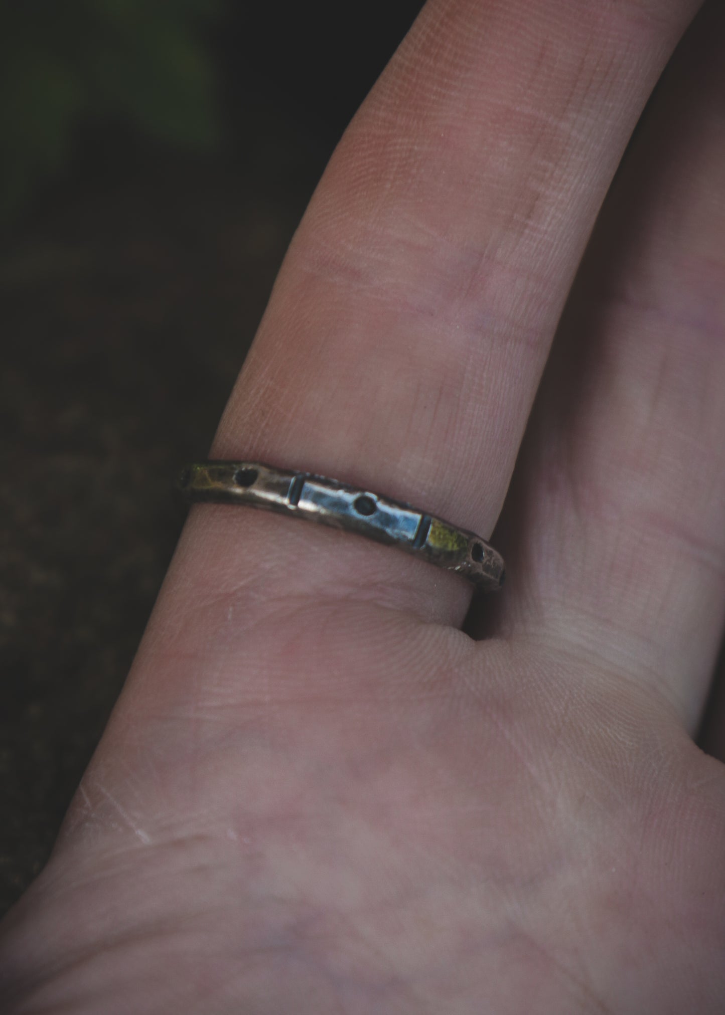 Moonstone ring. UK size T. US size 9 3/4