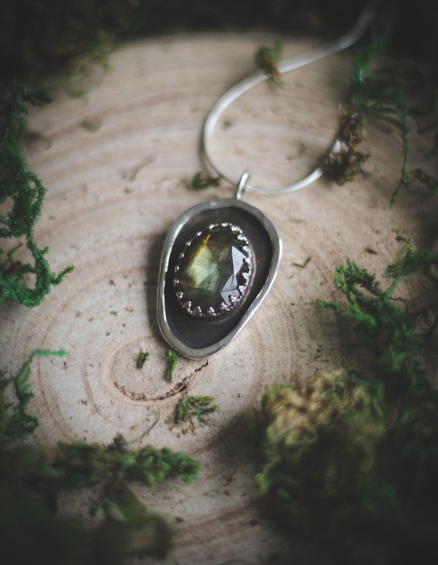 Labradorite necklace