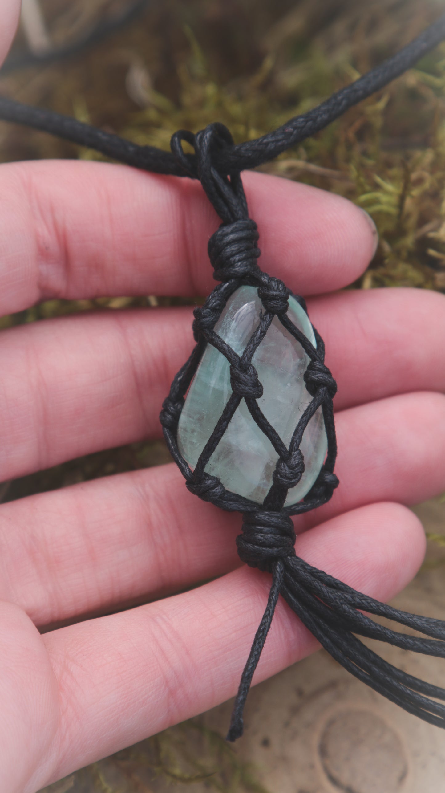 Green Fluorite necklace