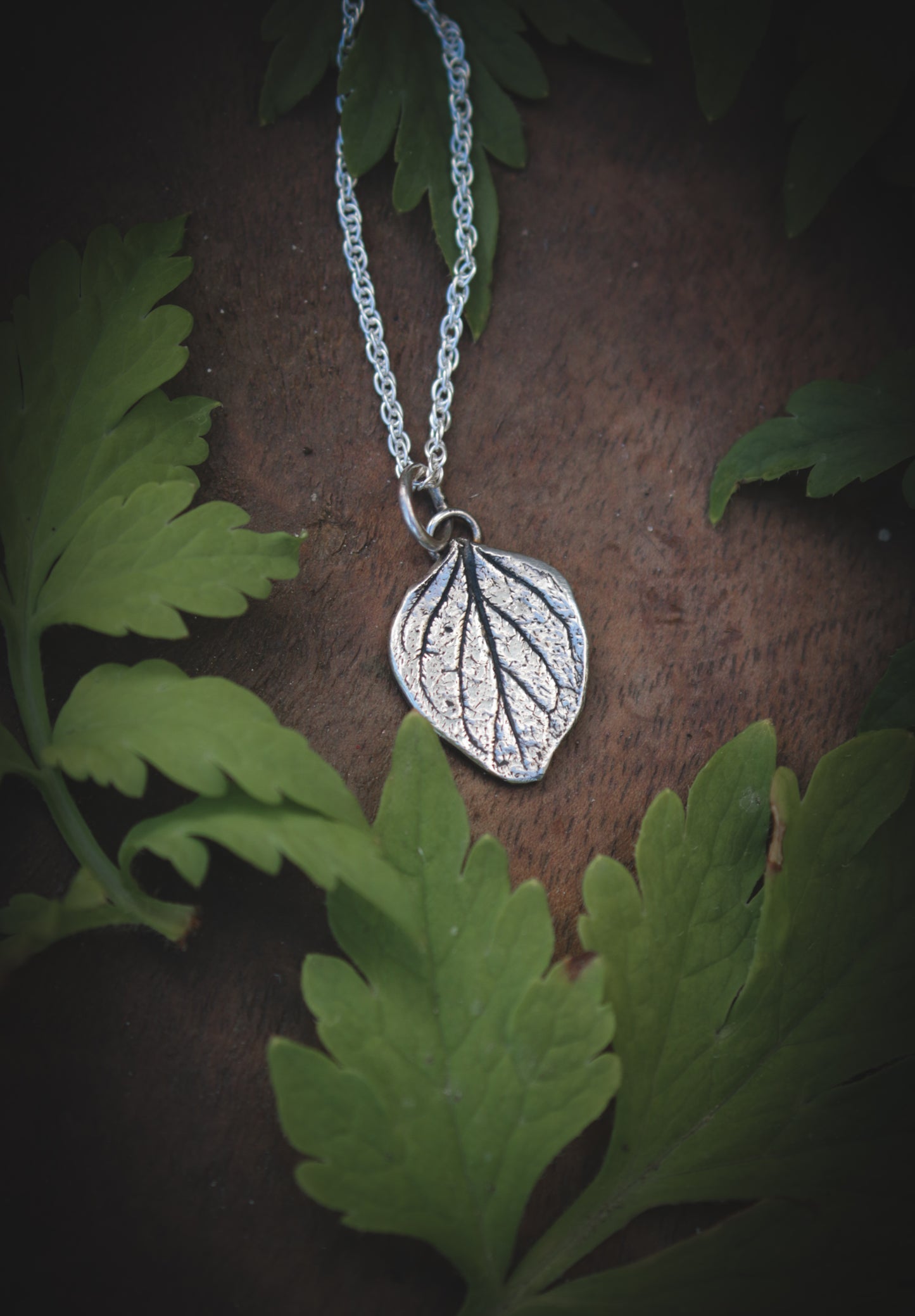 Oregano Leaf necklace I