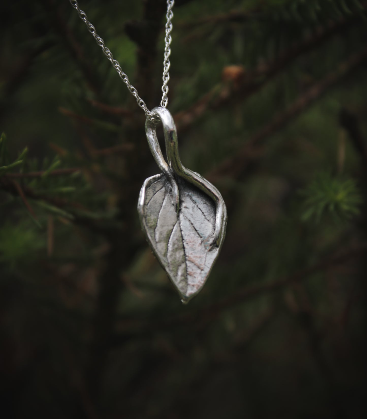 Oregano Leaf necklace 2