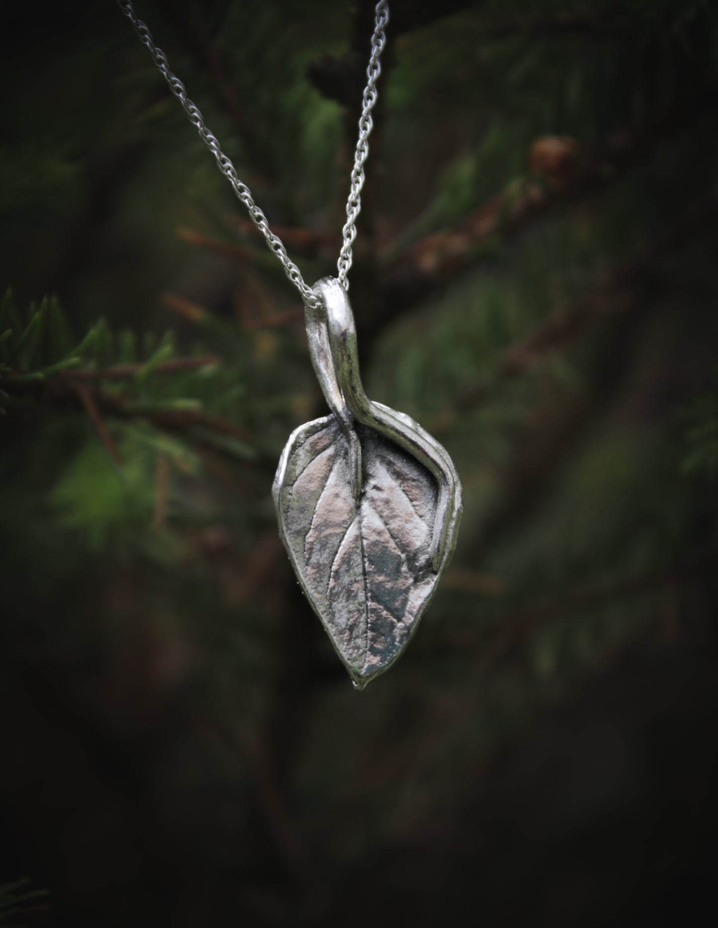 Oregano Leaf necklace 2