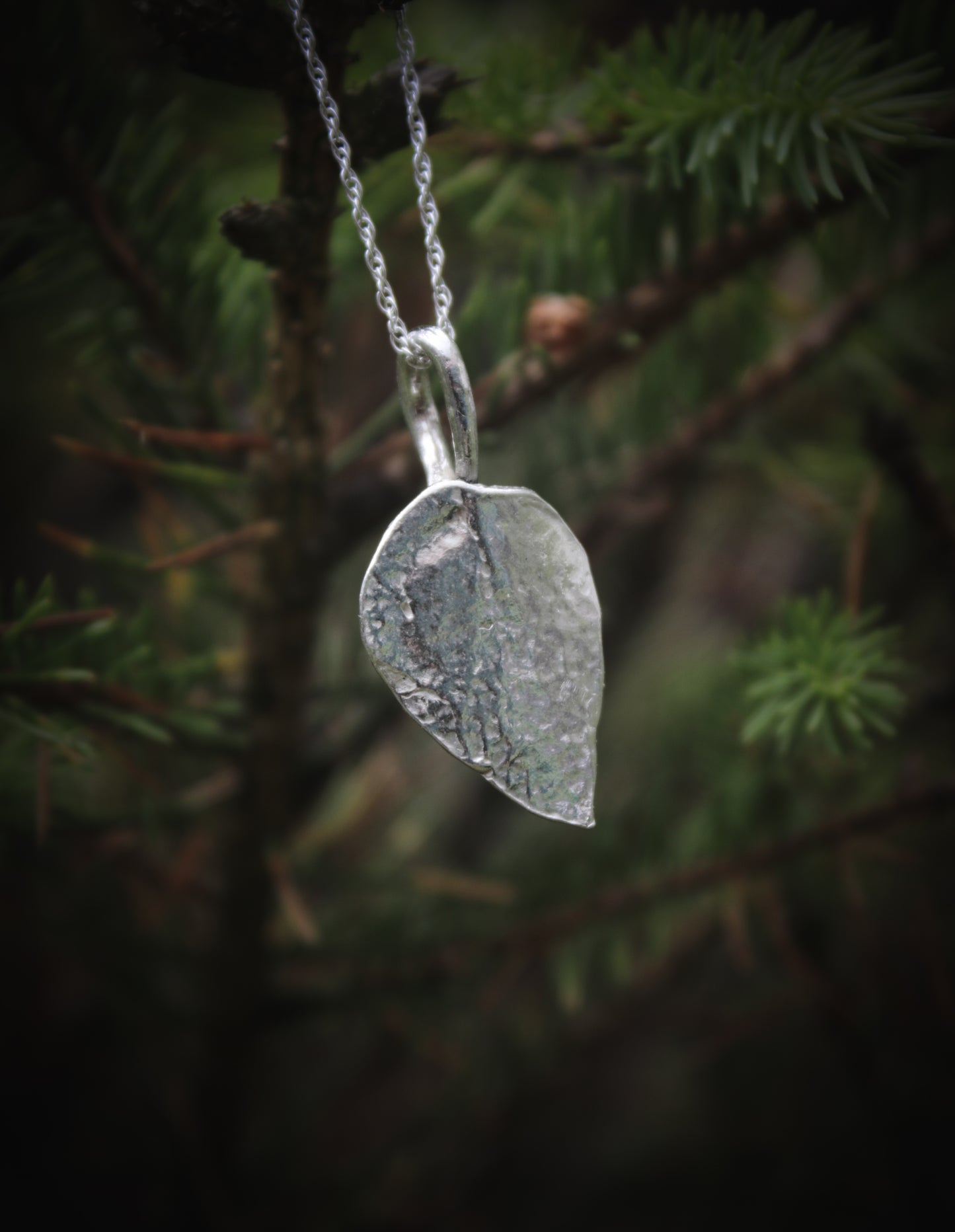 Oregano Leaf necklace 2