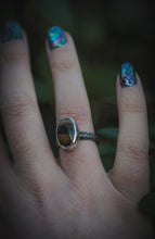 Load image into Gallery viewer, Tigers Eye ring  UK size N   -US 6 3/4
