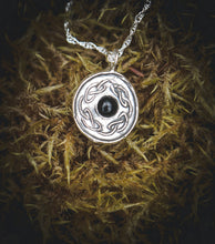 Load image into Gallery viewer, Celtic necklace with Black Onyx
