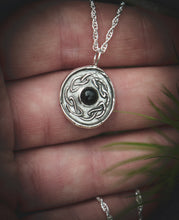 Load image into Gallery viewer, Celtic necklace with Black Onyx
