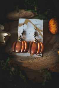 Pumpkin earrings