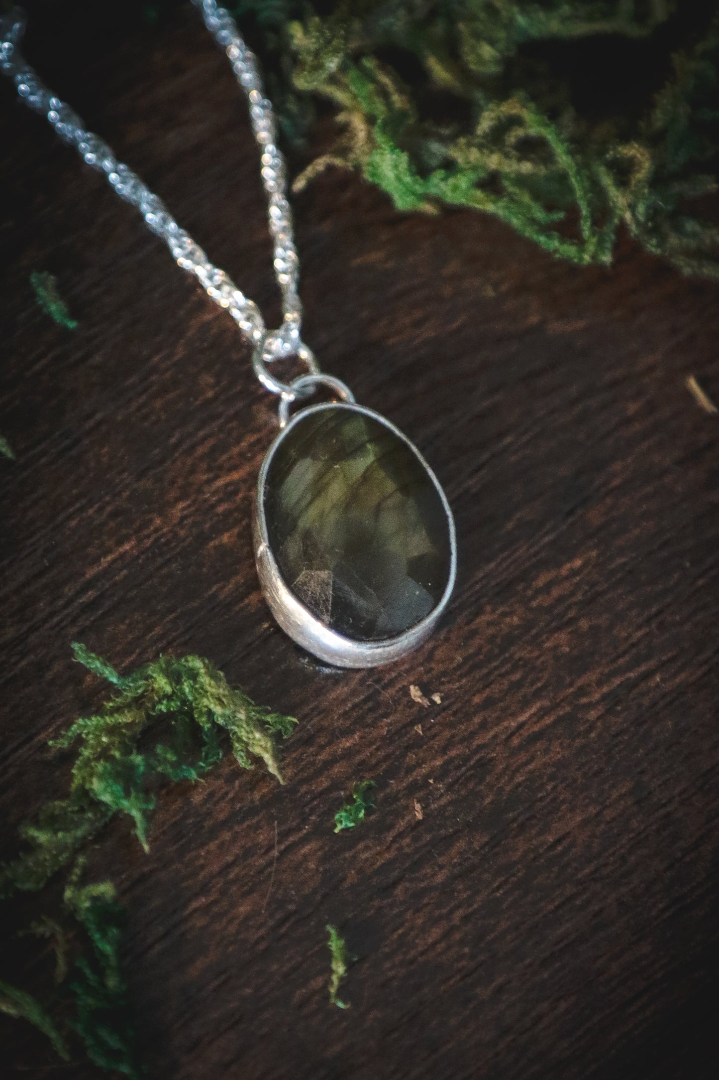 Rosecut Labradorite necklace