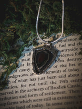 Load image into Gallery viewer, Framed Hematite necklace
