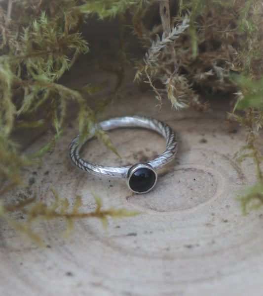 Black Onyx ring - Various sizes