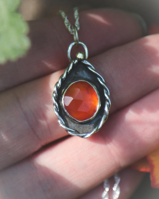 Carnelian necklace