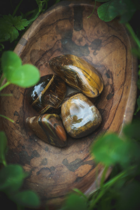 Tigers Eye Tumblestone