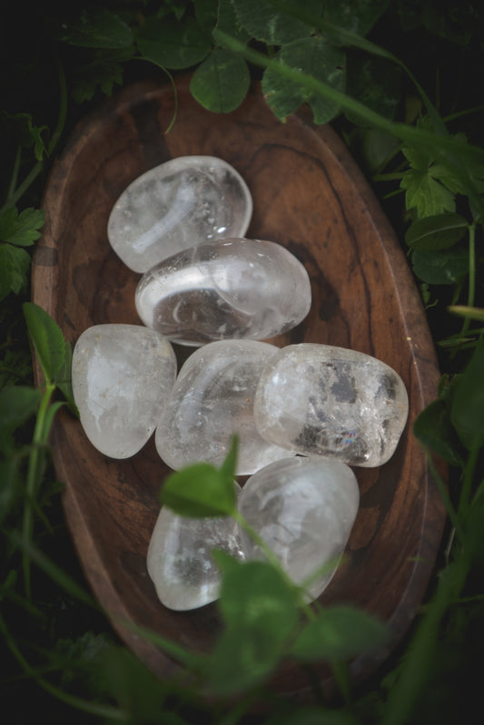 Clear Quartz Tumblestone