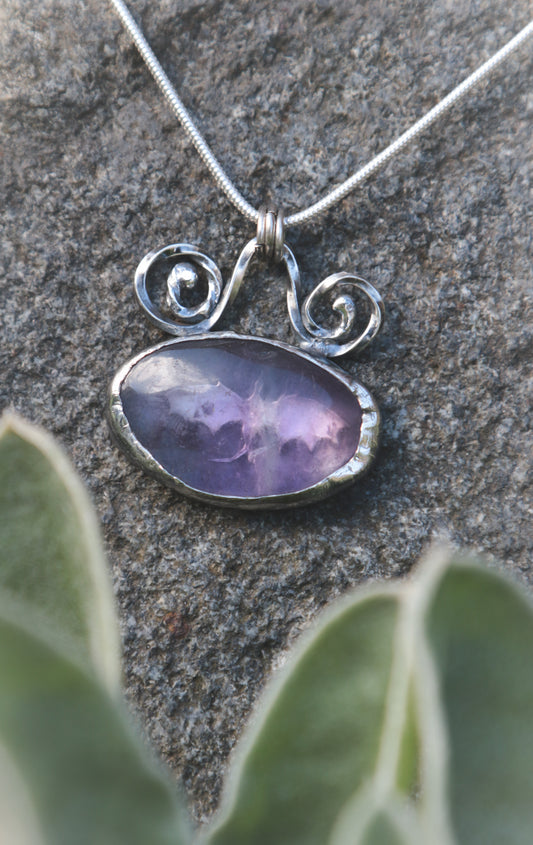 Amethyst Dragon necklace.