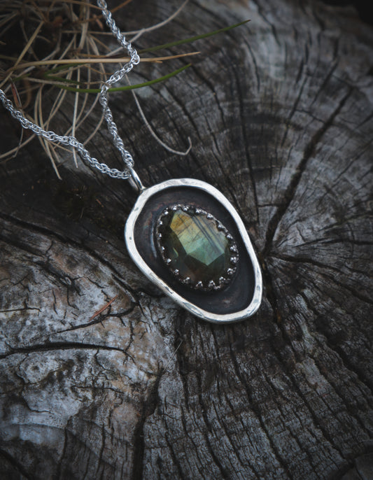 Labradorite necklace