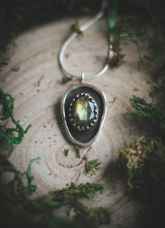 Labradorite necklace
