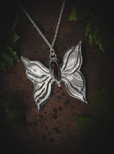 Load image into Gallery viewer, Butterfly necklace, with Garnet
