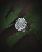 Load image into Gallery viewer, Tree of life ring - UK size J 1/2, US size 5
