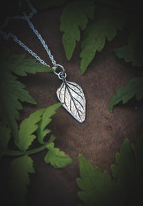 Oregano Leaf necklace II