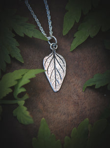 Oregano Leaf necklace II
