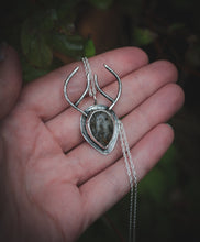 Load image into Gallery viewer, Tourmalated Quartz stage necklace
