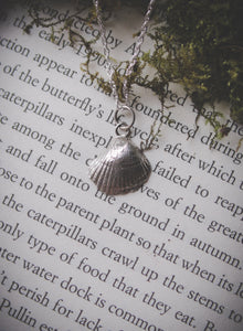Silver seashell necklace II