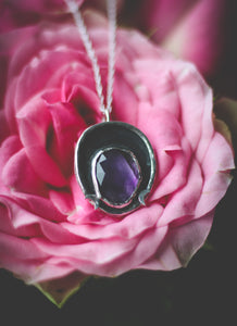 Amethyst necklace