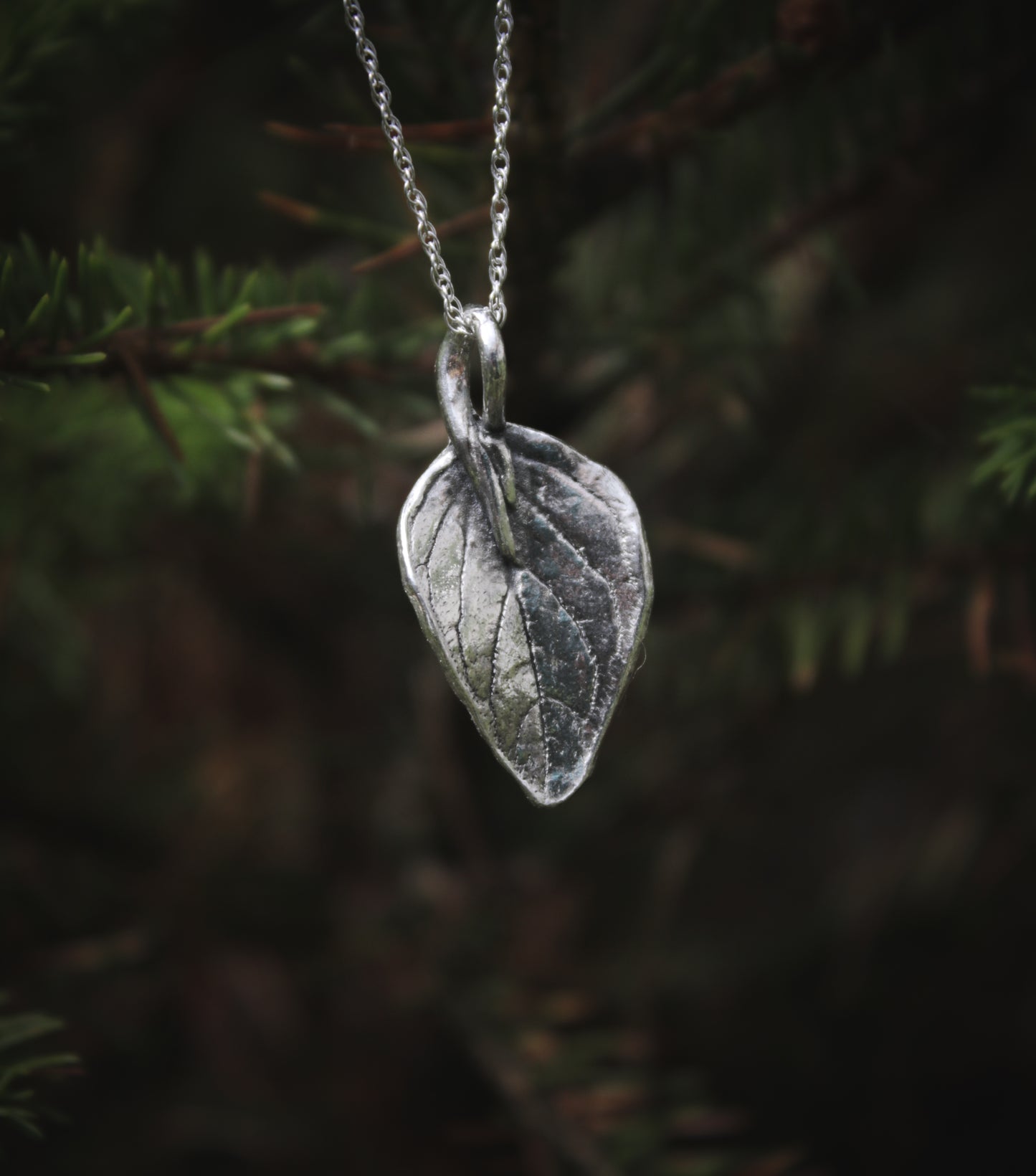 Oregano Leaf necklace 1