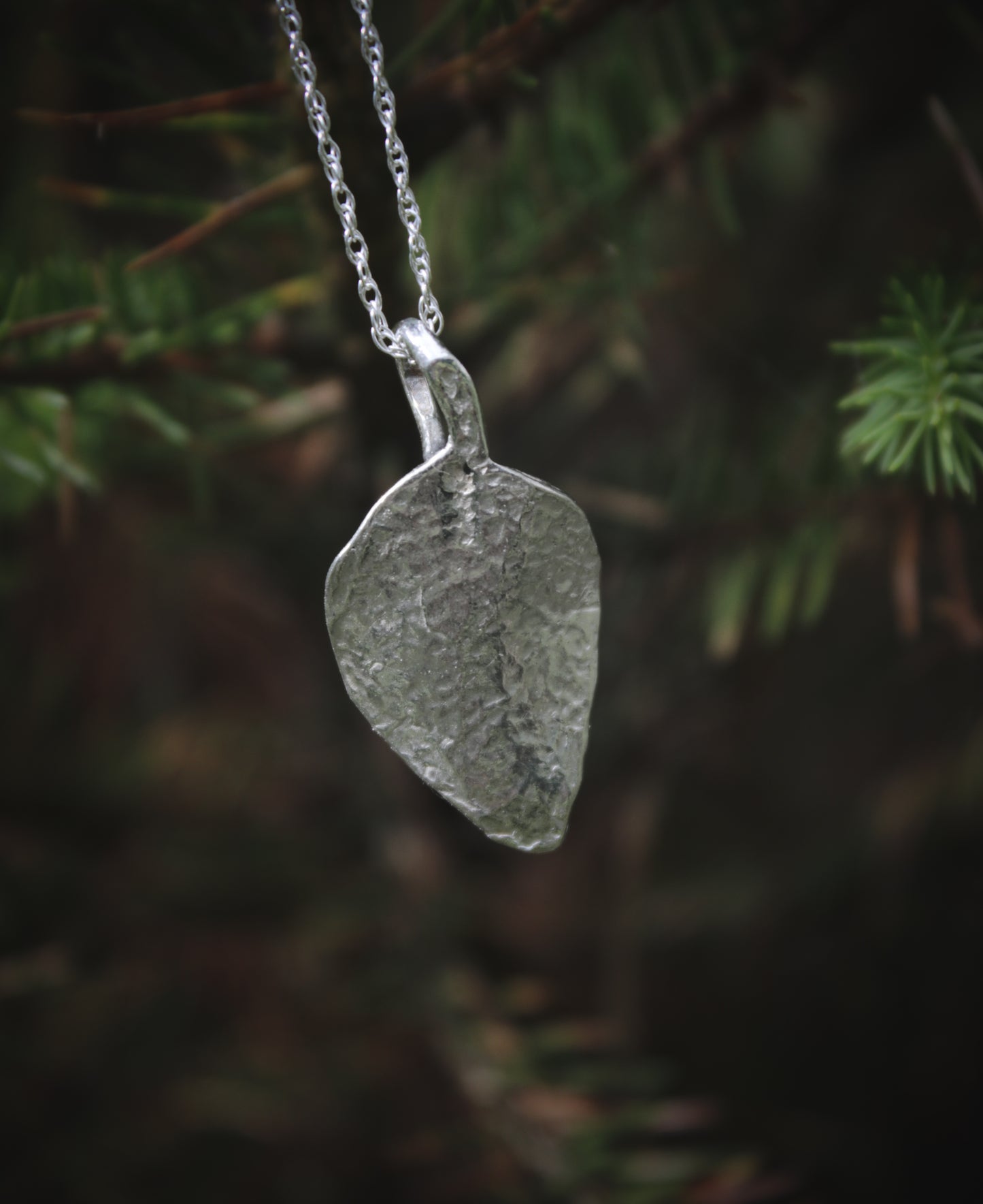 Oregano Leaf necklace 1