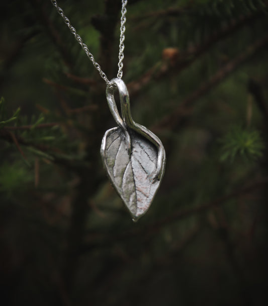 Oregano Leaf necklace 2