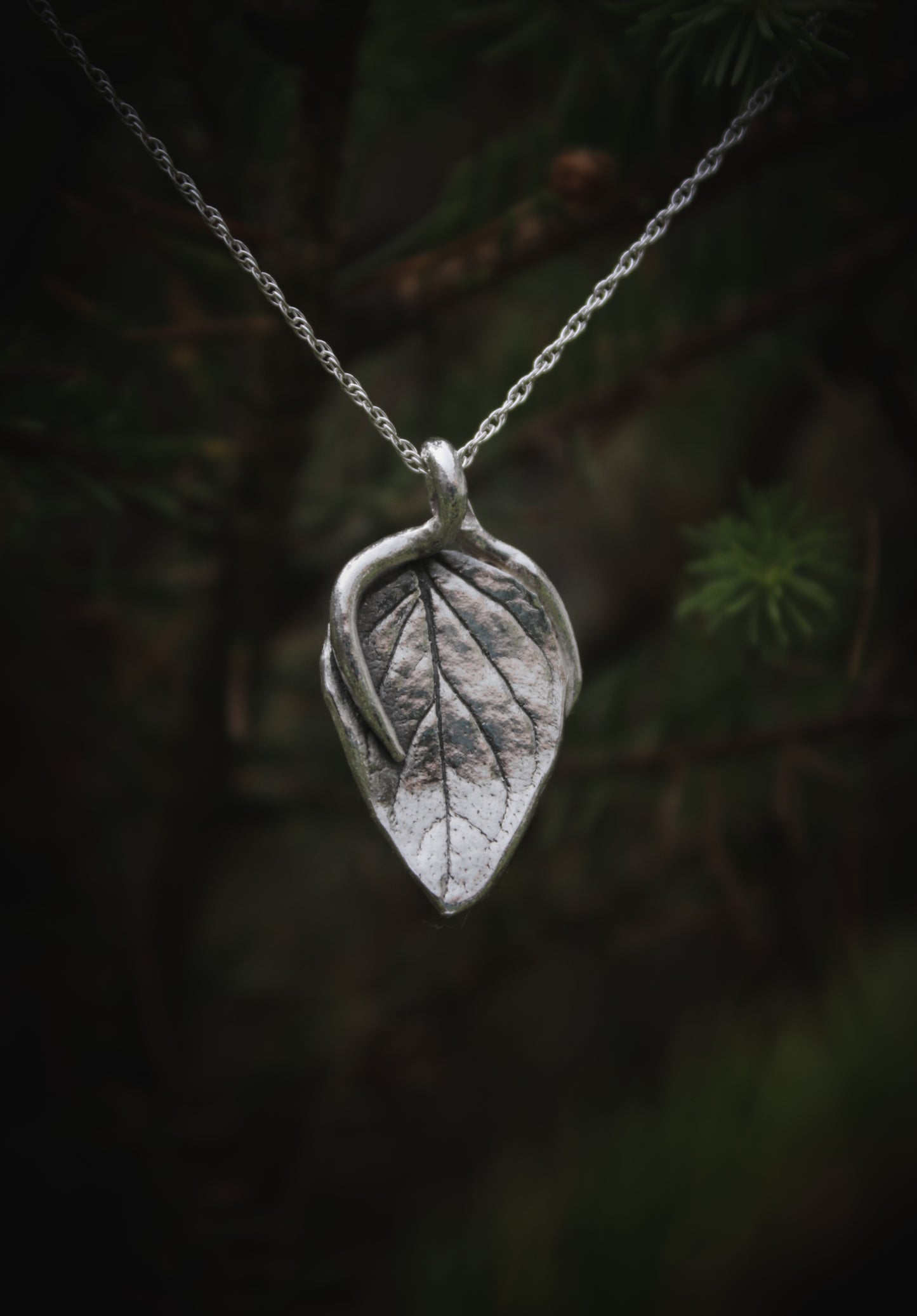 Oregano Leaf necklace 3