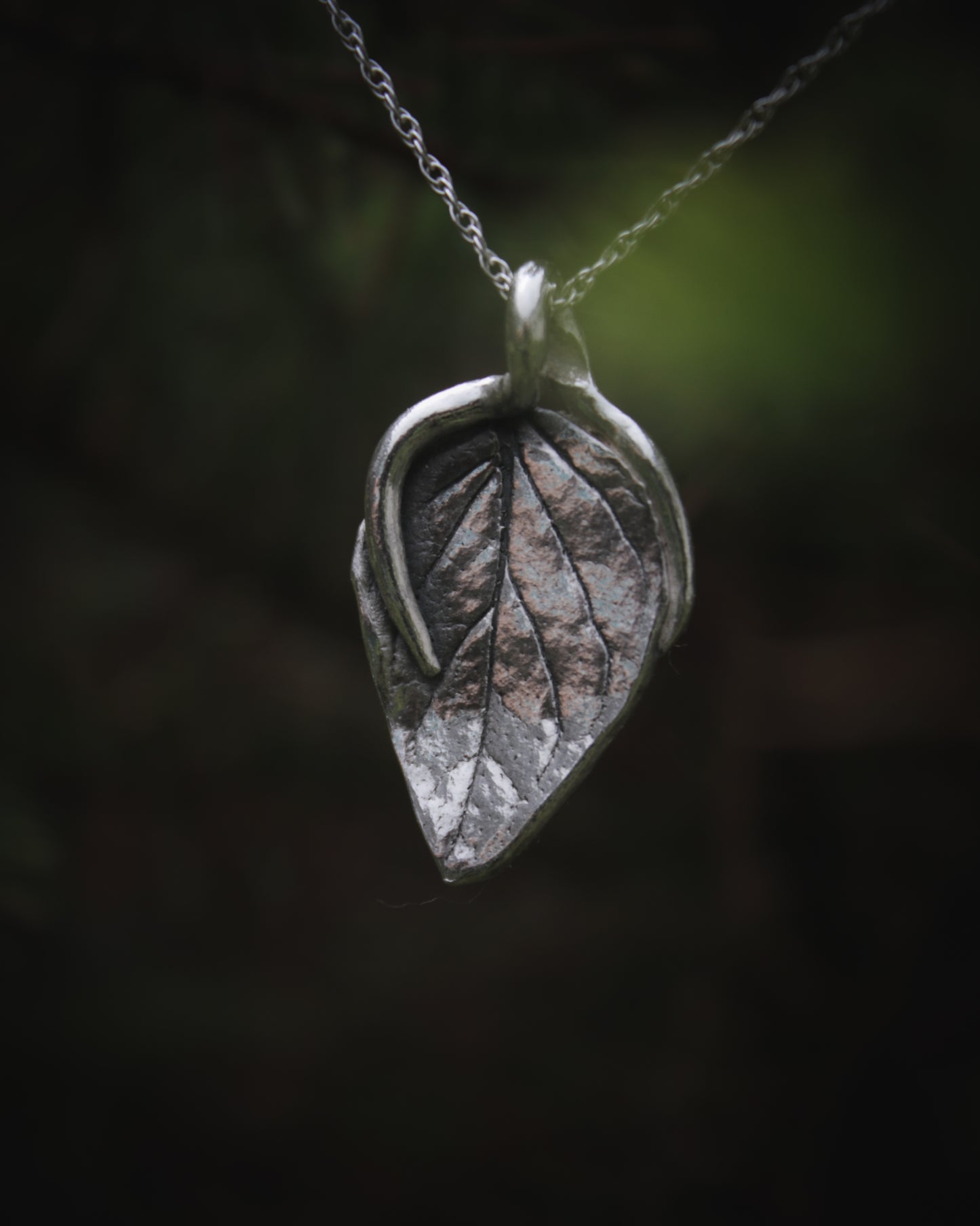 Oregano Leaf necklace 3