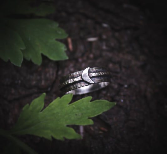 Crescent Moon ring