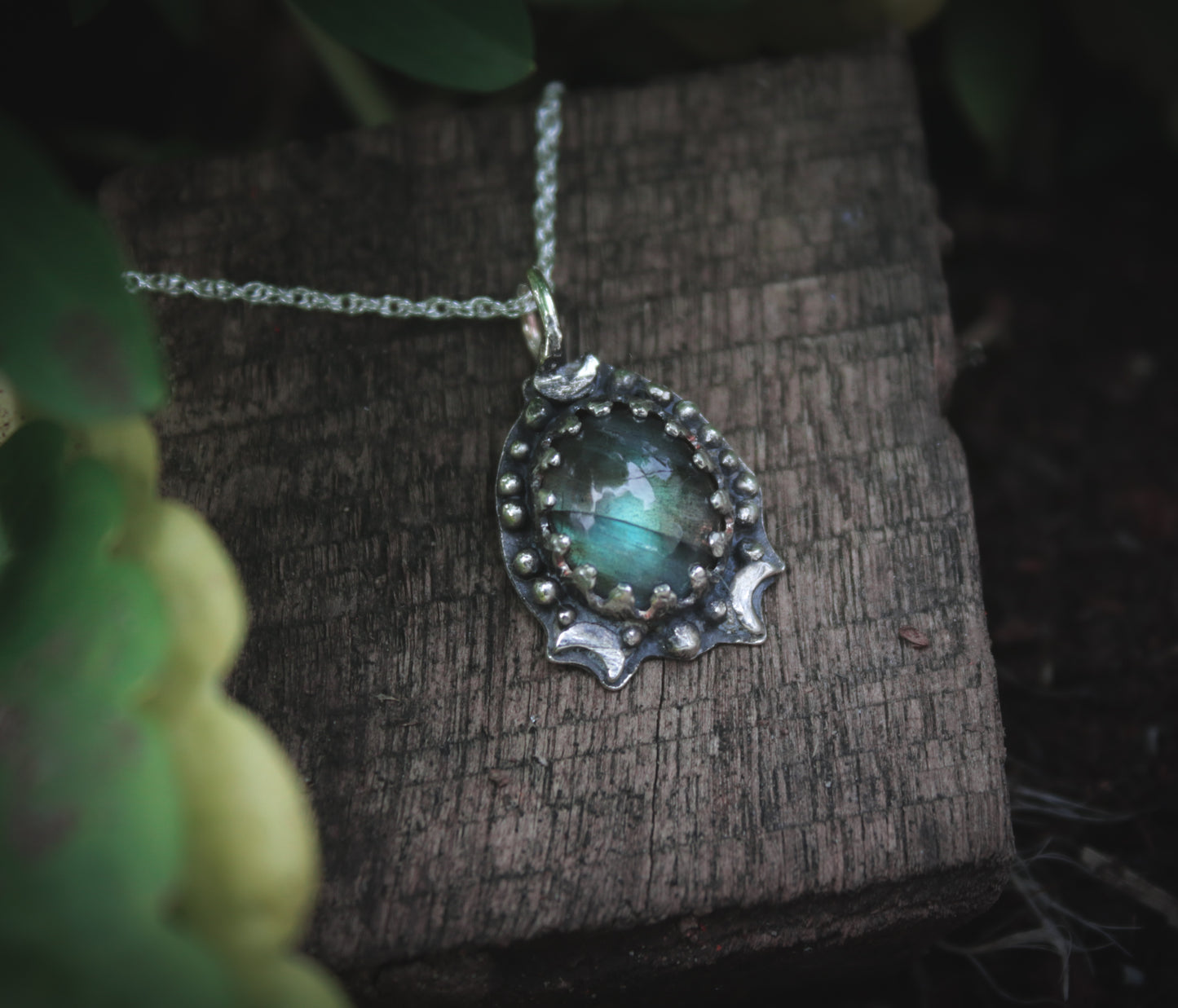 Labradorite necklace