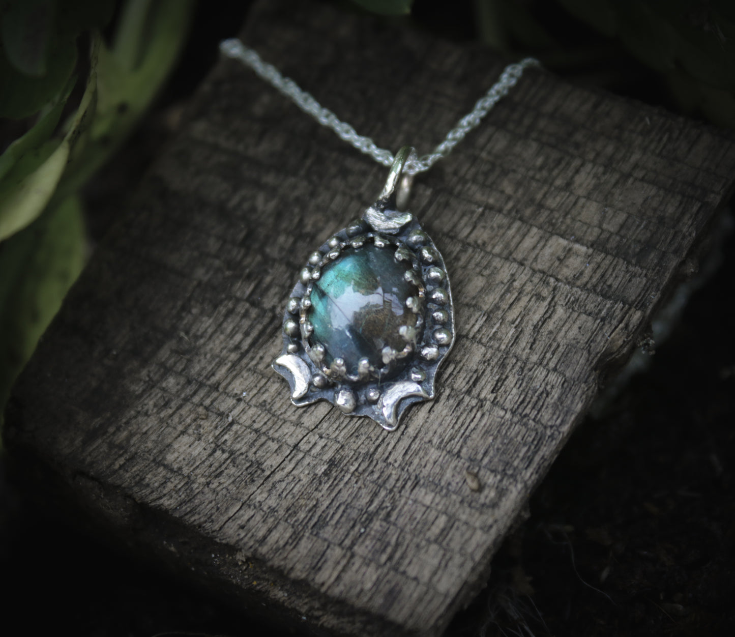 Labradorite necklace